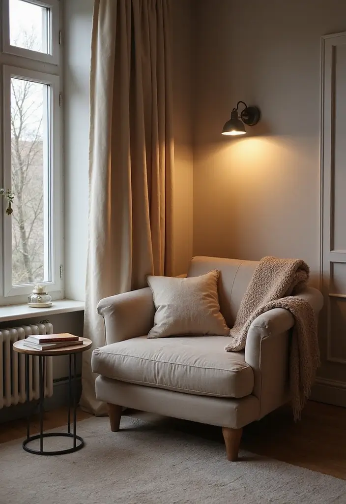 30 Bedroom Design Ideas for Women That Blend Chic and Comfort - 15. Cozy Reading Nook Ideas