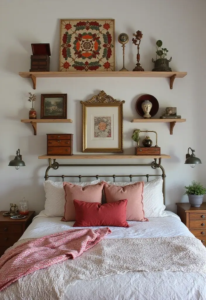 30 Bedroom Design Ideas for Women That Blend Chic and Comfort - 18. Personalize with Family Heirlooms