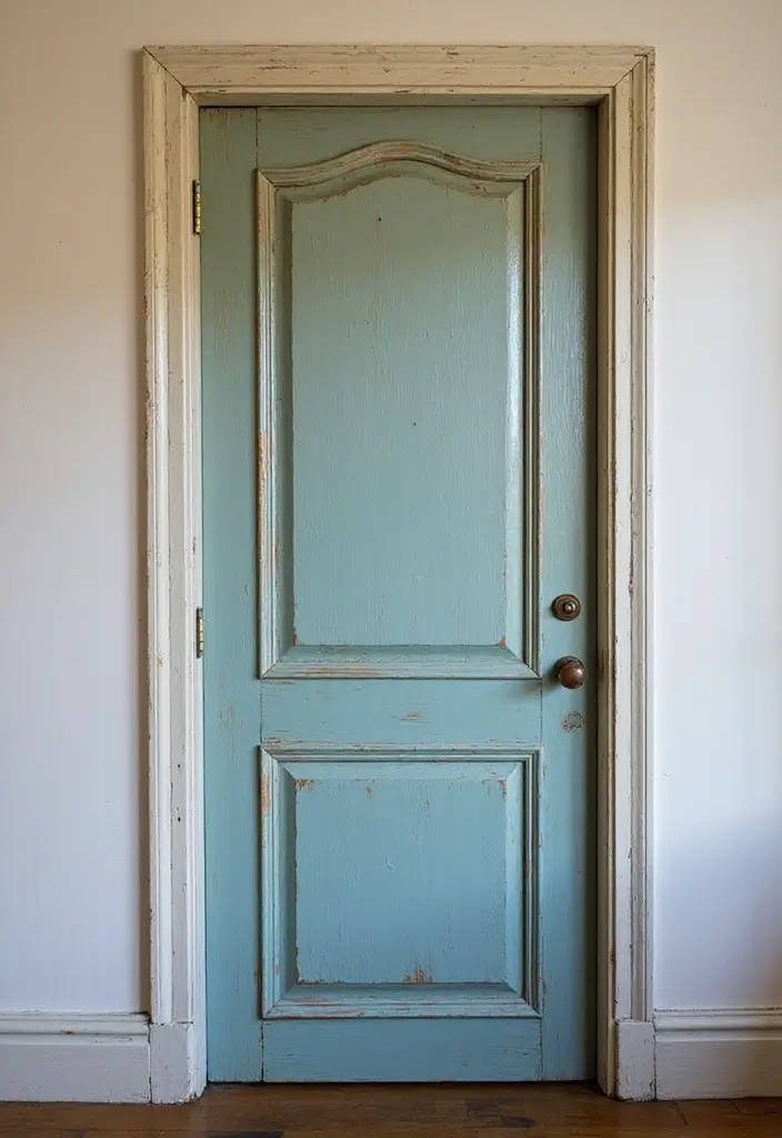 30 Bedroom Door Painting Ideas Creative & Unique - 25. Transparent Glazes