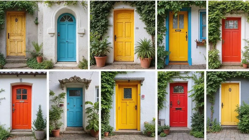 30 Bedroom Door Painting Ideas Creative & Unique