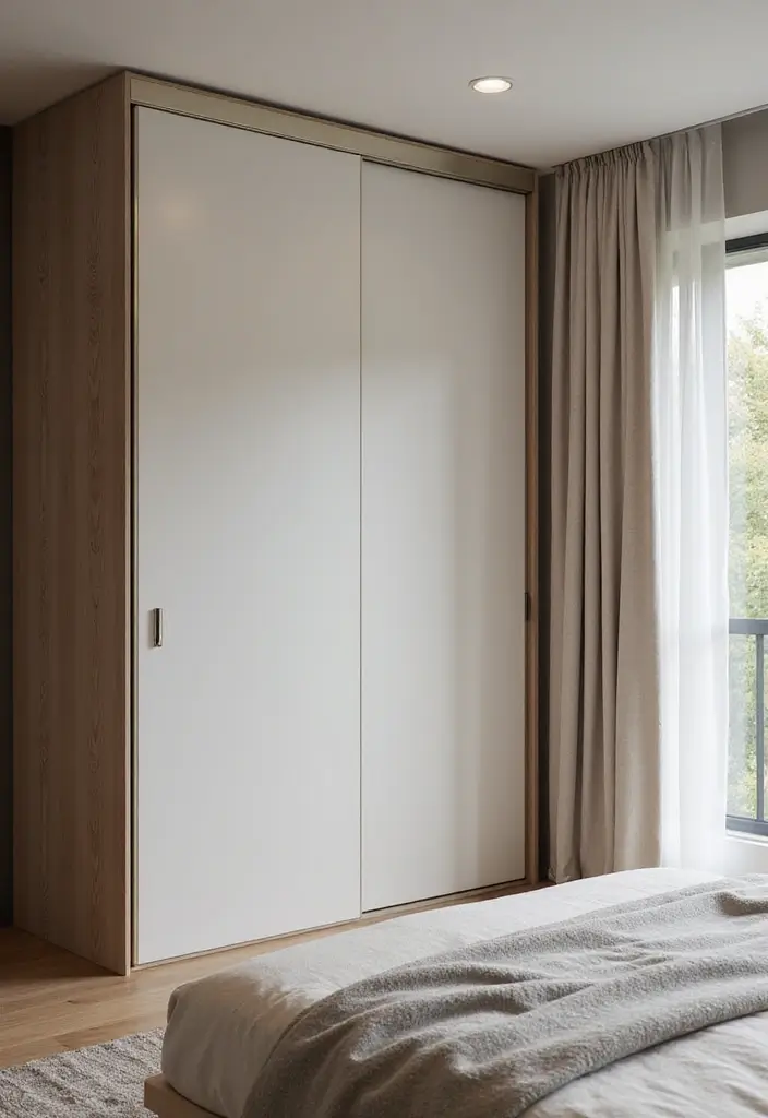 30 Bedroom Ideas for Small Spaces That Maximize Function & Style - 11. Sliding Doors for Closets