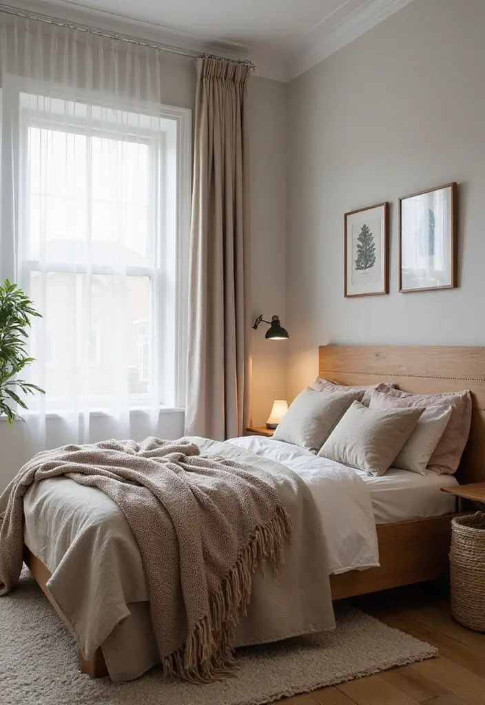 30 Bedroom Ideas for Small Spaces That Maximize Function & Style - 14. Smart Use of Textiles