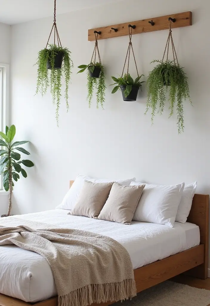 30 Bedroom Ideas for Small Spaces That Maximize Function & Style - 19. Utilize the Ceiling