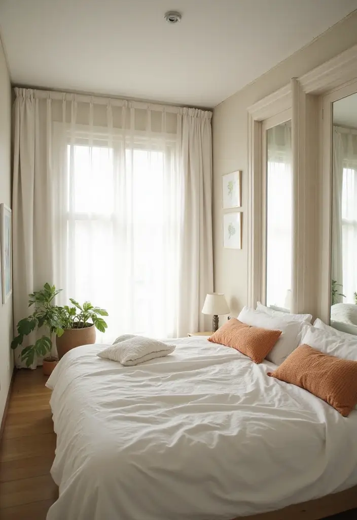 30 Bedroom Ideas for Small Spaces That Maximize Function & Style - 25. Maximize Natural Light