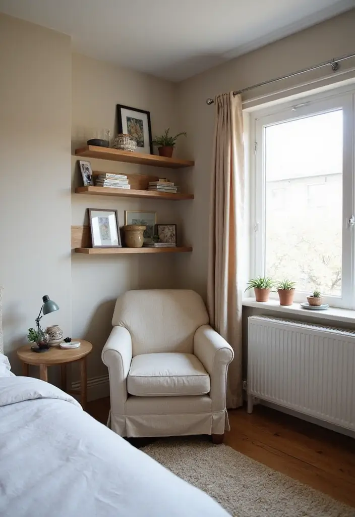 30 Bedroom Ideas for Small Spaces That Maximize Function & Style - 26. Utilize Corners Effectively