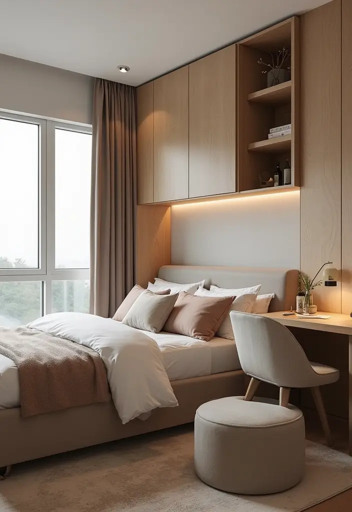 30 Bedroom Ideas for Small Spaces That Maximize Function & Style - 3. Multi-Functional Furniture