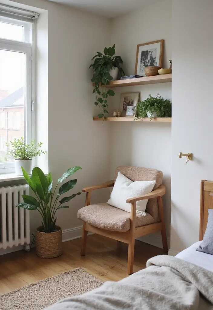 30 Bedroom Set Up Ideas That Make Small Rooms Feel Big - 18. Utilizing Corner Spaces