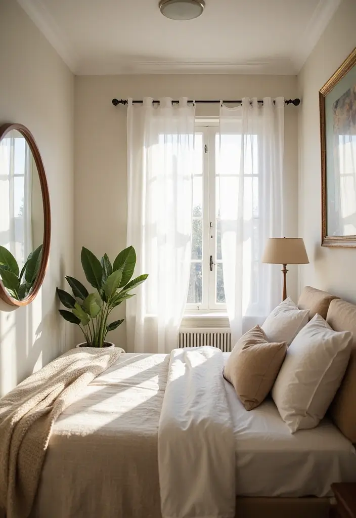 30 Bedroom Set Up Ideas That Make Small Rooms Feel Big - 24. Utilizing Natural Light