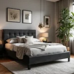30 Black Bed Frame Bedroom Ideas That Look Strong & Stylish