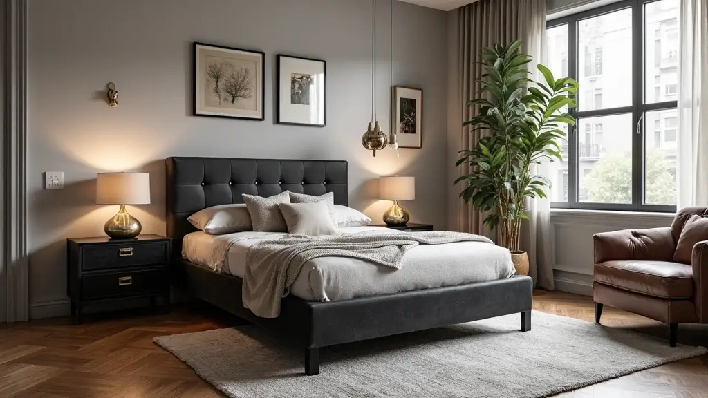 30 Black Bed Frame Bedroom Ideas That Look Strong & Stylish