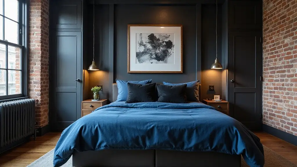 30 Blue and Black Bedroom Ideas That Mix Cool and Confidence