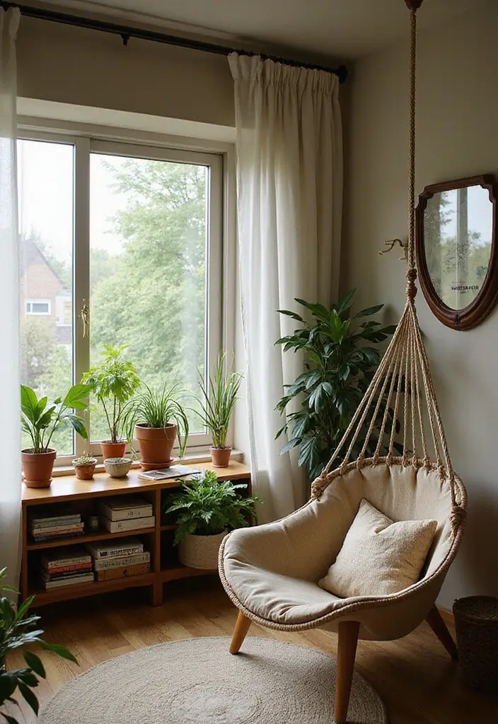 30 Jungle Bedroom Ideas for Adults That Bring Nature Indoors - 18. Cozy Reading Nooks