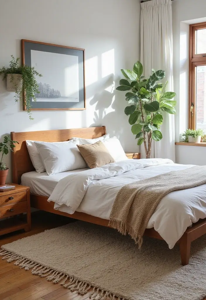 30 Jungle Bedroom Ideas for Adults That Bring Nature Indoors - 28. Creating Zones in Your Bedroom