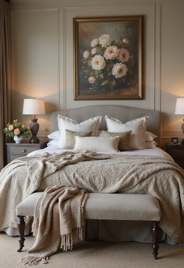 30 Luxury Bedroom Design Ideas That Exude Elegance & Class - 10. High-End Accessories