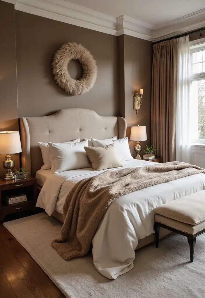 30 Luxury Bedroom Design Ideas That Exude Elegance & Class - 14. Soft Textures