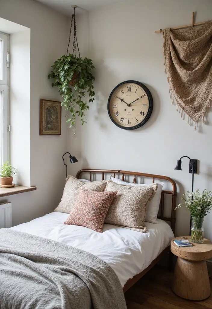 30 Men’s Small Bedroom Ideas That Feel Minimal & Masculine - 14. Showcase Your Style with Accessories