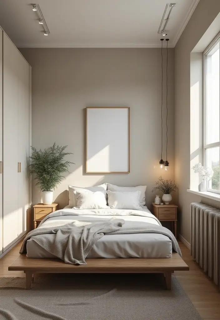 30 Men’s Small Bedroom Ideas That Feel Minimal & Masculine - 2. Opt for a Platform Bed