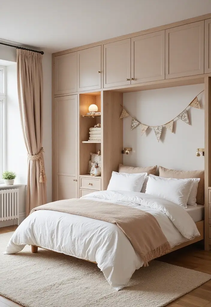 30 Room Divider Ideas for Kids Bedroom That Create Cozy Spaces - 24. Soft Panel Room Dividers