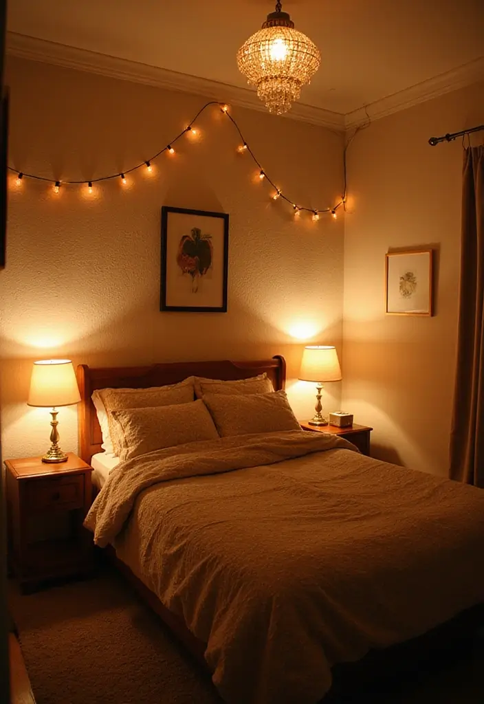 30 Teen Boys Shared Bedroom Ideas That Are Functional and Cool - 10. Creative Lighting