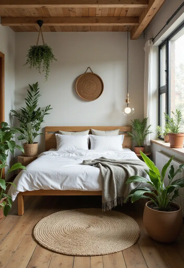 30 Teen Boys Shared Bedroom Ideas That Are Functional and Cool - 14. Nature-Inspired Elements