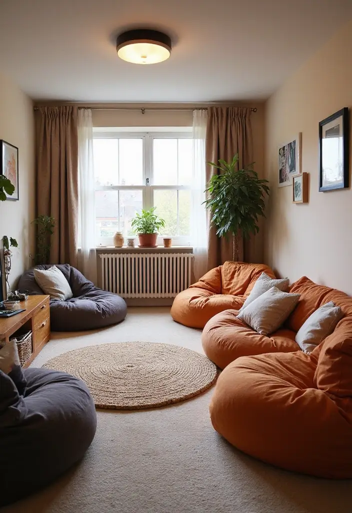 30 Teen Boys Shared Bedroom Ideas That Are Functional and Cool - 22. Sufficient Seating