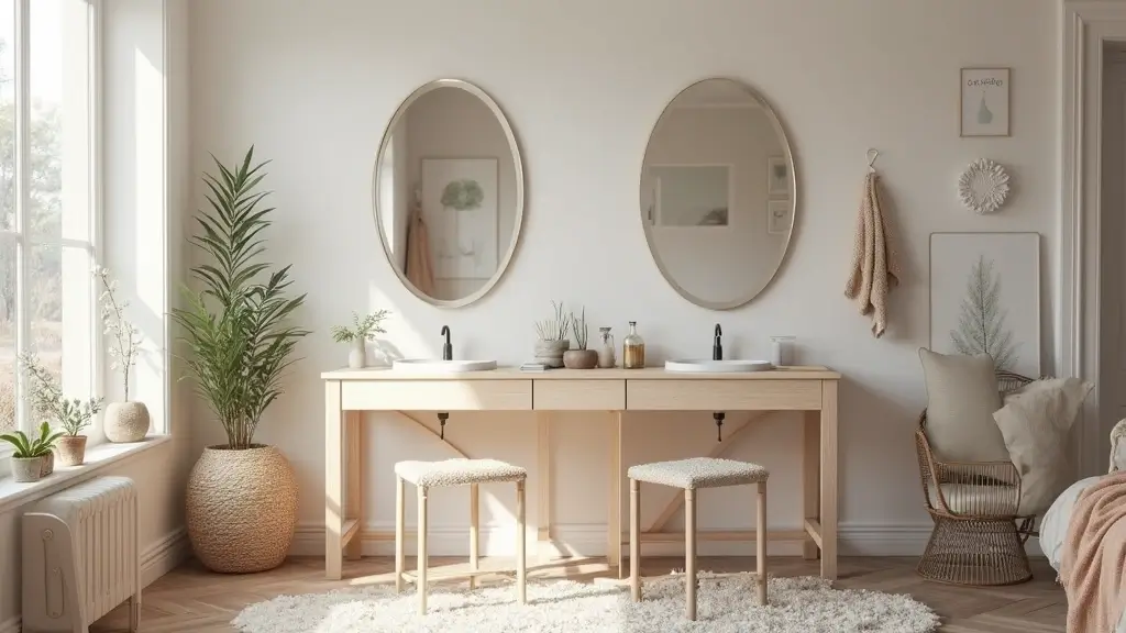 30 Vanity Wall Ideas Bedroom That Feel Trendy & Functional