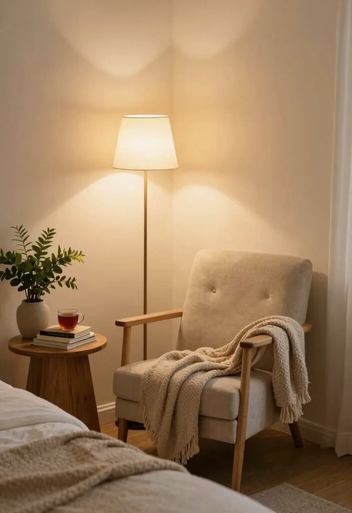 12 Farmhouse Master Bedrooms Decor Ideas for Small Spaces - 8. Create Cozy Nooks 1