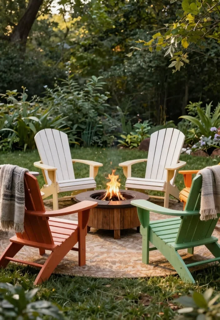 12 Outdoor Furniture Sets on a Budget That Actually Last More Than One Season - 10. Trendy Adirondack Chairs - Classic Vibes 1