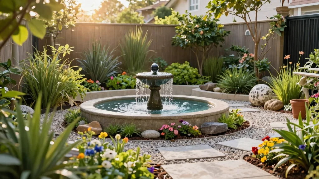 12 Outdoor Water Features That Run Without a Buried Line