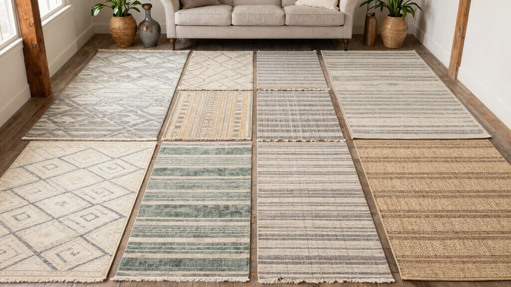 14 Farmhouse Area Rugs That Anchor Any Room on a Budget