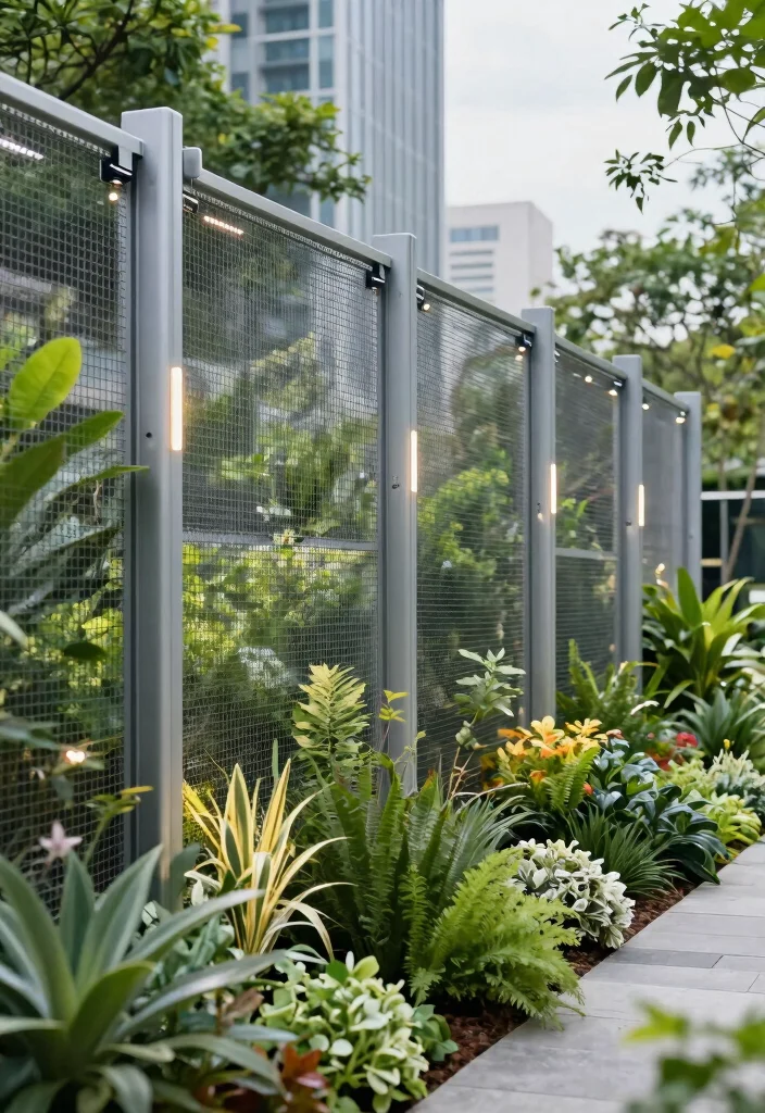 14 Metal Fence Ideas That Don't Rust or Need Annual Maintenance - 11. High-Tech Smart Fencing Solutions 1
