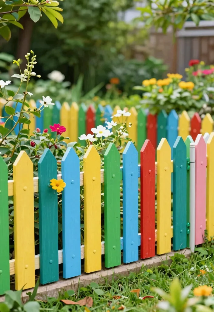 14 Outdoor Pet Enclosure Ideas That Keep Pets Safe and Cool - 14. The Decorative Garden Fence 1