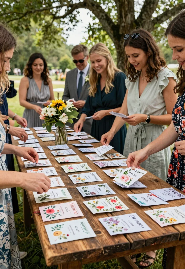 14 Outdoor Wedding Activities That Keep Guests Entertained for Hours - 8. Personalized Seed Favors 1