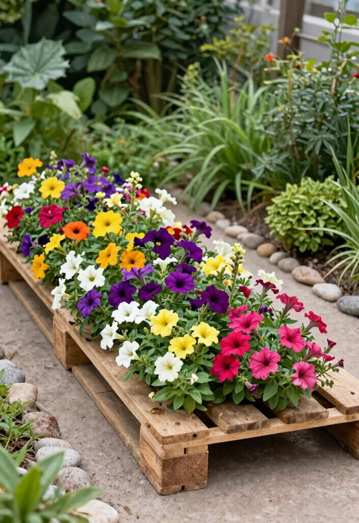 14 Pallet Trellis Ideas for Gardens That Cost Almost Nothing - 6. Horizontal Pallet Trellis 1