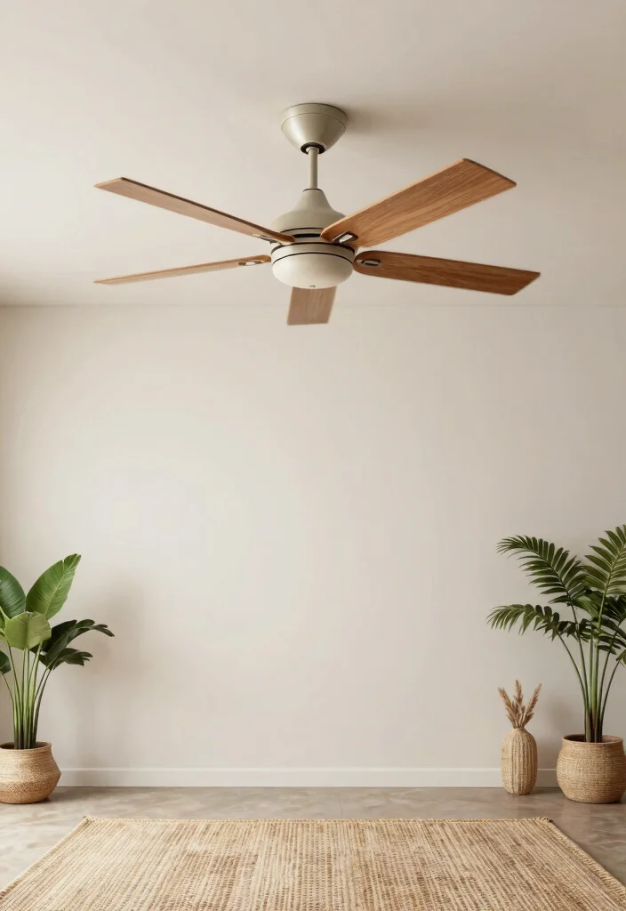 15 Boho Ceiling Fan Ideas That Add Texture Without Looking Cluttered - 7. Unique Fan Shapes 1