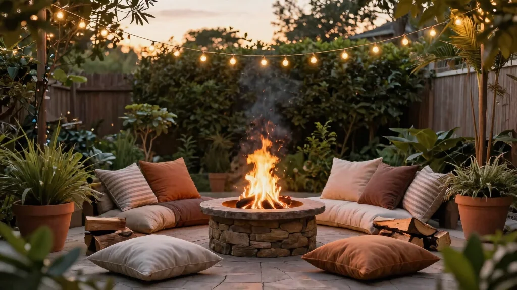 15 Fire Pit Patio Ideas for Small Yards Without Full Hardscaping