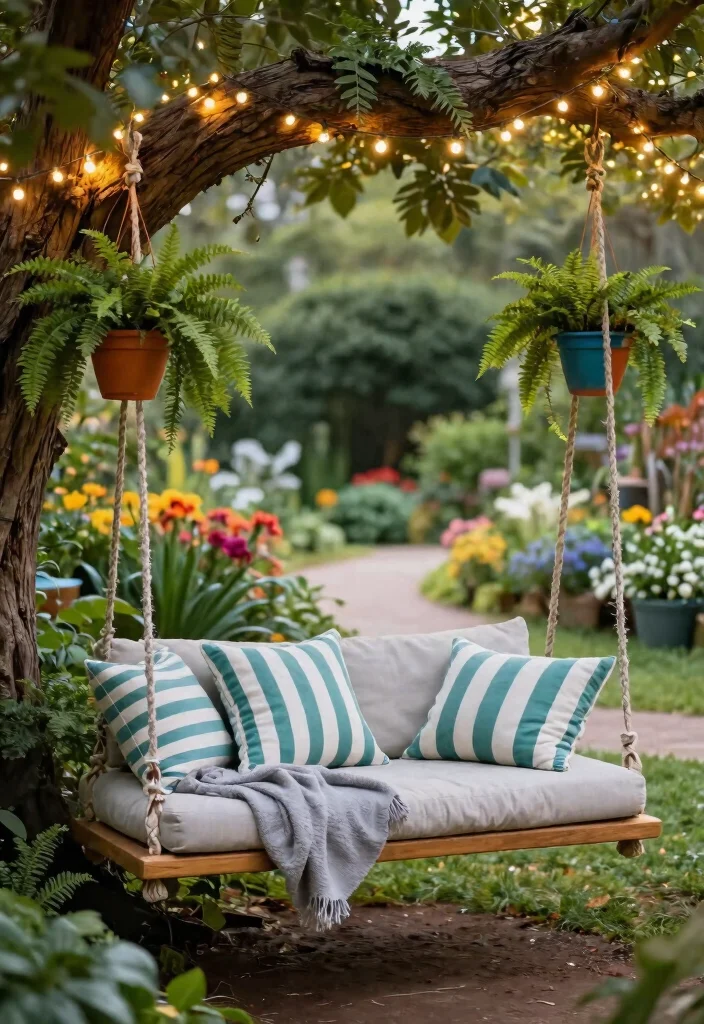 15 Outdoor Living Space Ideas That Feel Cozy Without Walls - 1. Floating Seating Nooks 1