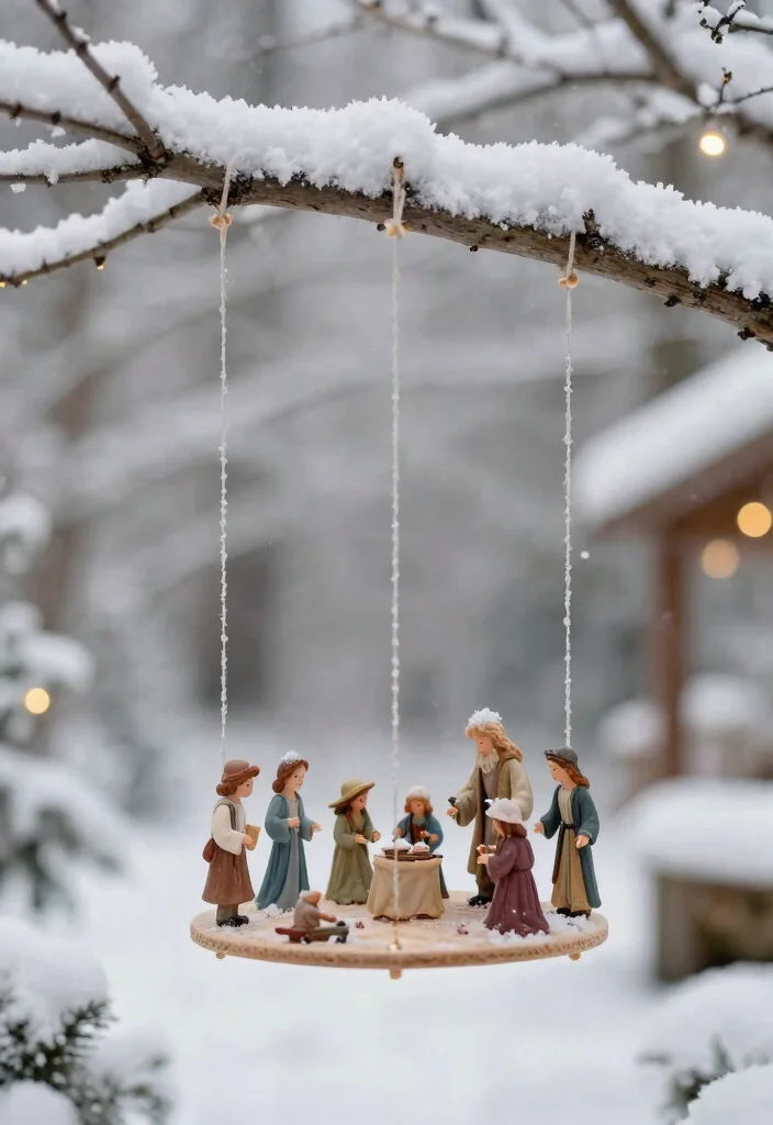 15 Outdoor Nativity Scene Ideas That Survive Winter Weather - 10. Mobile Nativity Scene 1