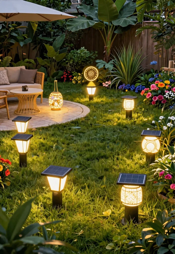 15 Outdoor Porch Lights That Stay Bright Without Wiring - 12. Multifunctional Solar Lights 1