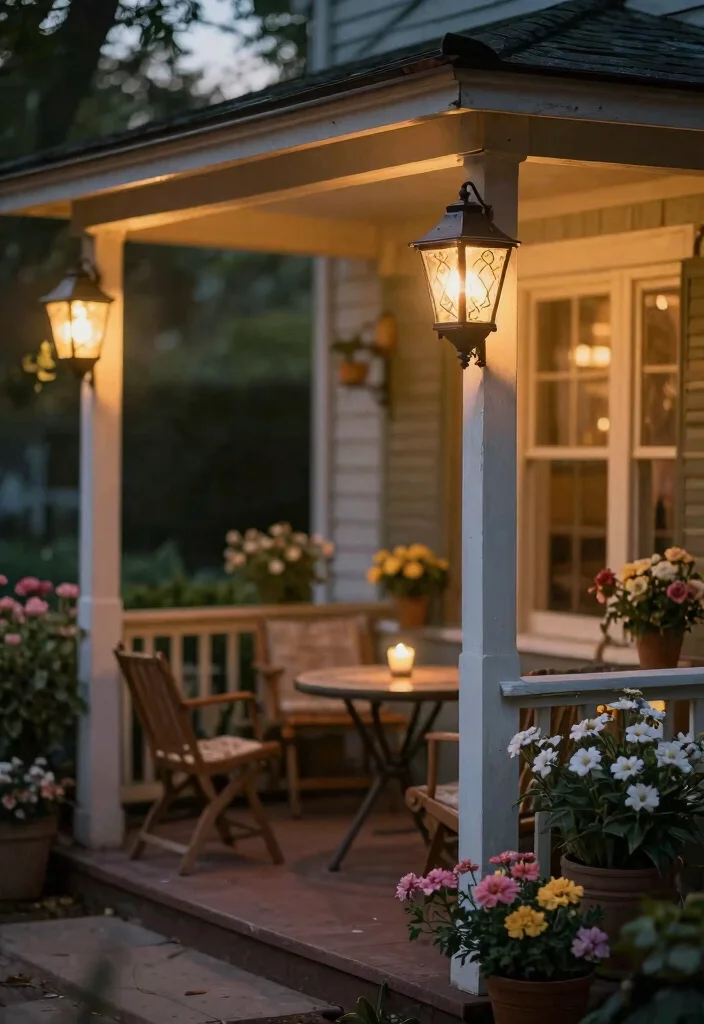 15 Outdoor Porch Lights That Stay Bright Without Wiring - 13. Vintage-Style Solar Lights 1