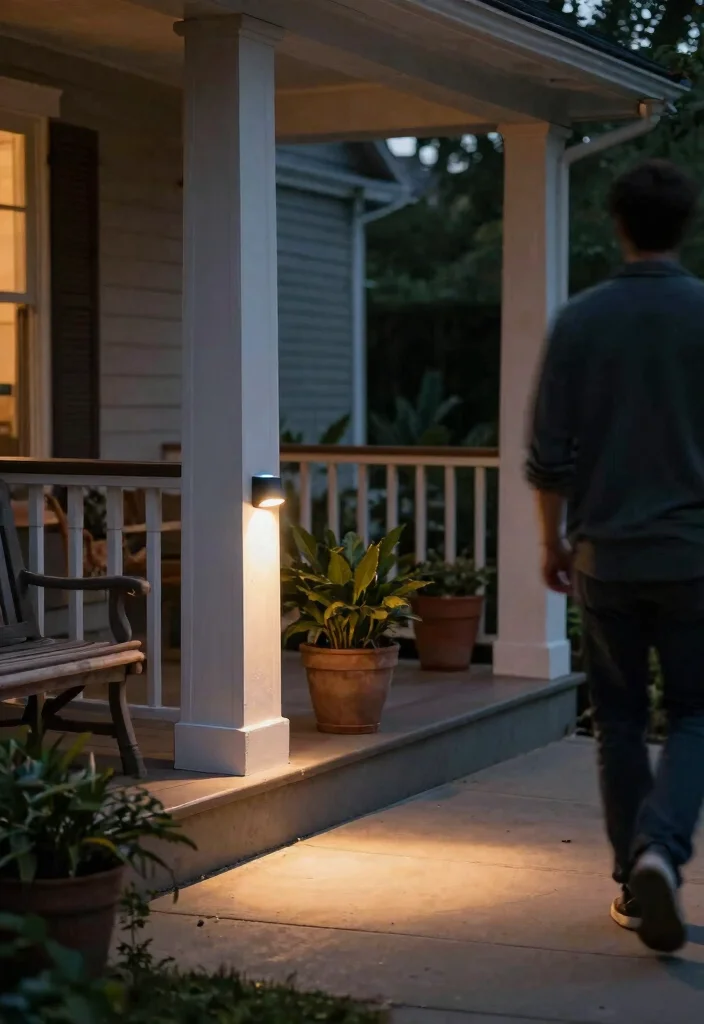 15 Outdoor Porch Lights That Stay Bright Without Wiring - 4. Motion-Sensing Outdoor Lights 1