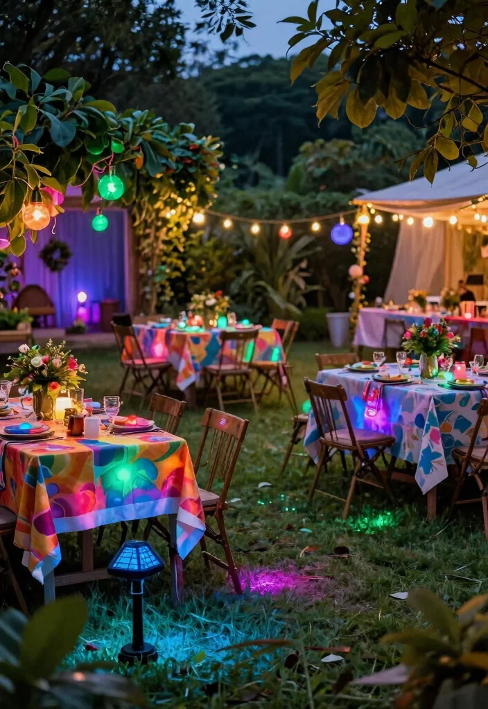 15 Outdoor Porch Lights That Stay Bright Without Wiring - 8. Color-Changing Solar Lights 1