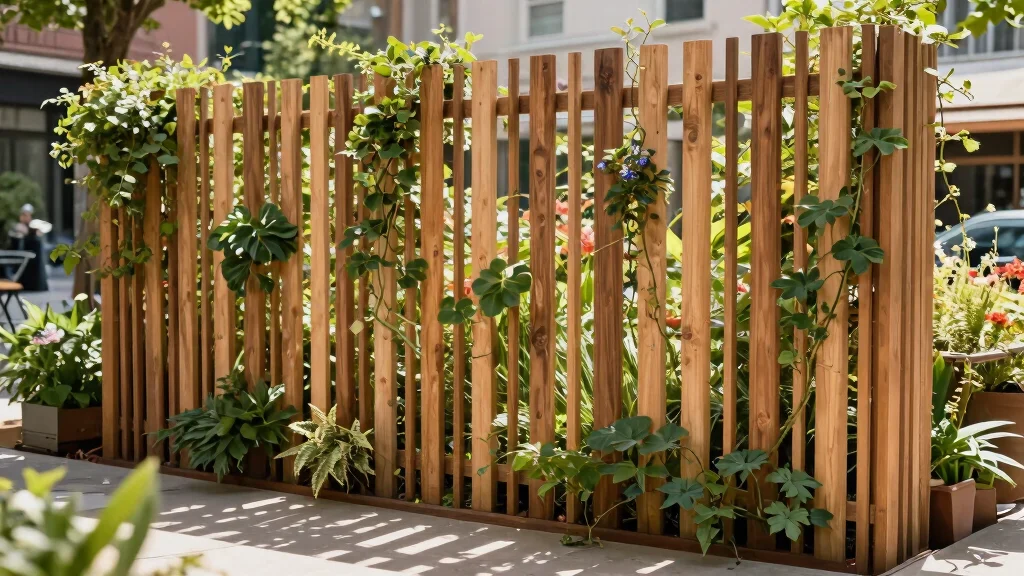 15 Vertical Slat Fence Ideas That Hide Ugly Views and Add Privacy