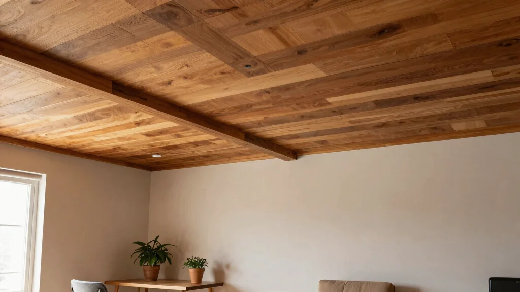 15 Wood Panel Ceiling Ideas That Cover Ugly Ceilings on a Budget